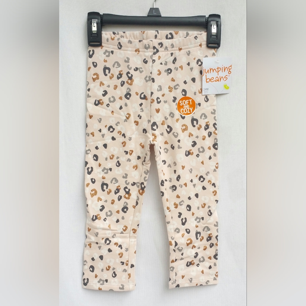 Jumping Beans Leggings Cheetah Baby Girl Size 18M 24M